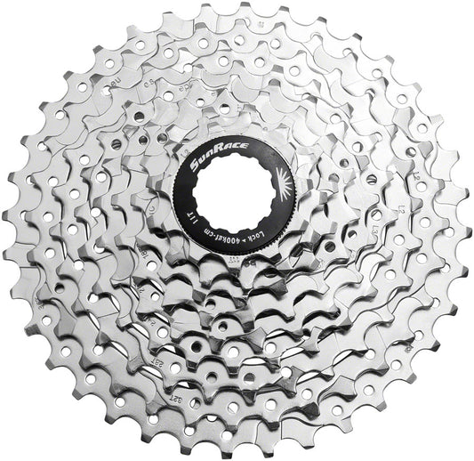 SunRace - M98 Cassette - 9-Speed, 11-36t, Nickel - Silver