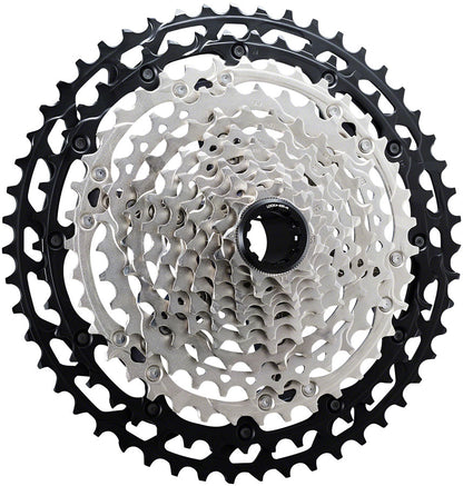 Shimano - XT CS-M8100 Cassette - 12-Speed, 10-51t, Silver/Black, Micro Spline