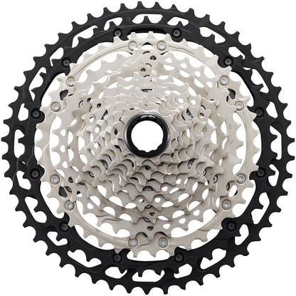 Shimano - XT CS-M8100 Cassette - 12-Speed, 10-51t, Silver/Black, Micro Spline