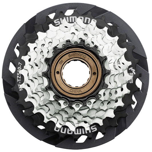 Shimano - MF-TZ510-7-CP Multi-Speed Freewheel - 7-Speed, 14-28t