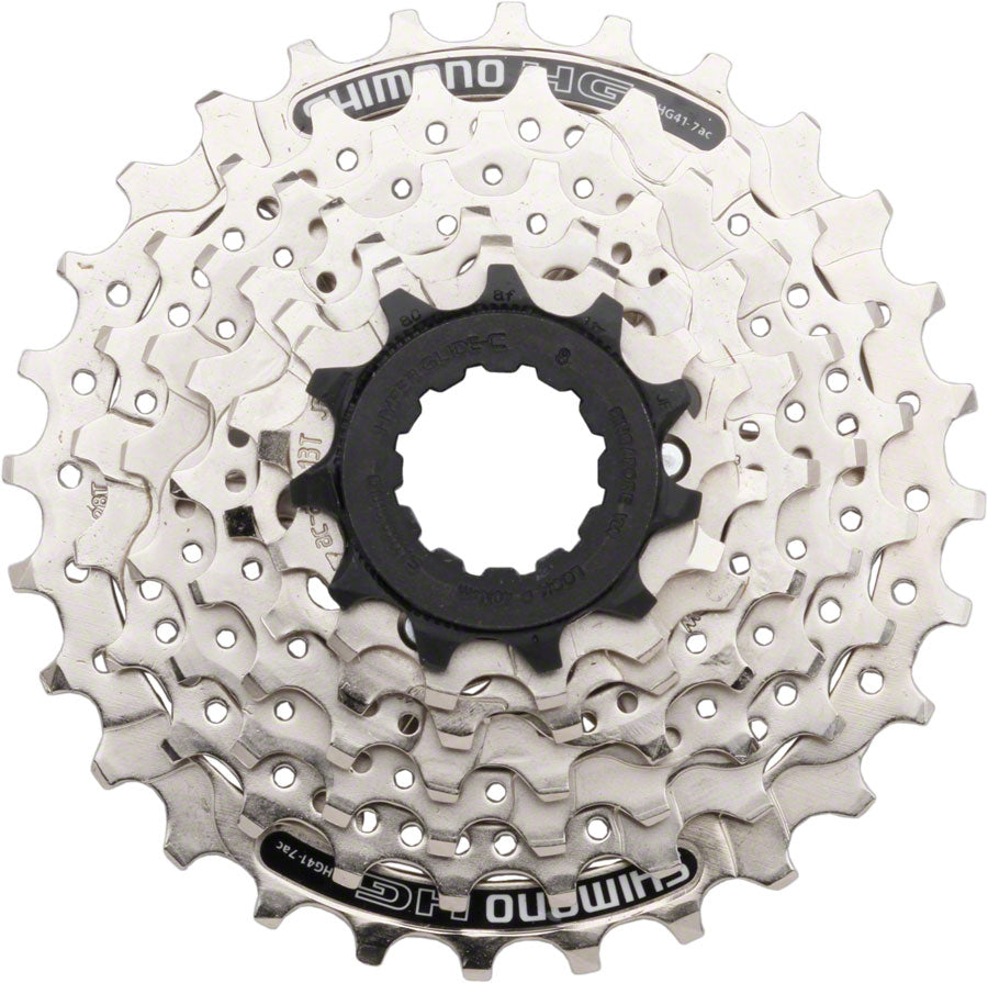 Shimano - CS-HG41 Cassette - 7 Speed, 11-28t, Silver