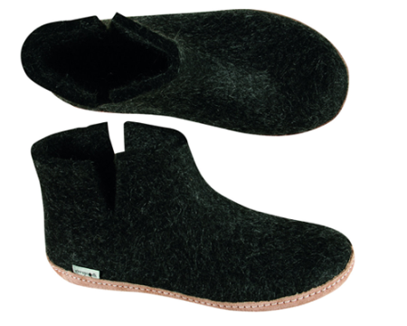 Glerup - Wool Boots - Charcoal