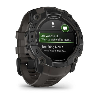 Garmin - Instinct 3 AMOLED 45mm - Black