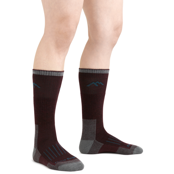 Darn Tough - Women's Hunter Boot Midweight With Cushion - Burgundy