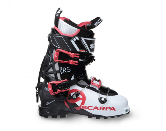 Scarpa - Gea RS AT Ski Boot - White/Black/Warm Red