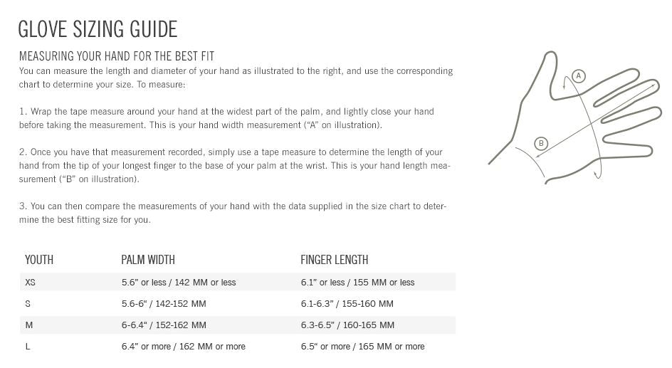 Giro - DND JR II Kids Mountain Bike Glove - Black