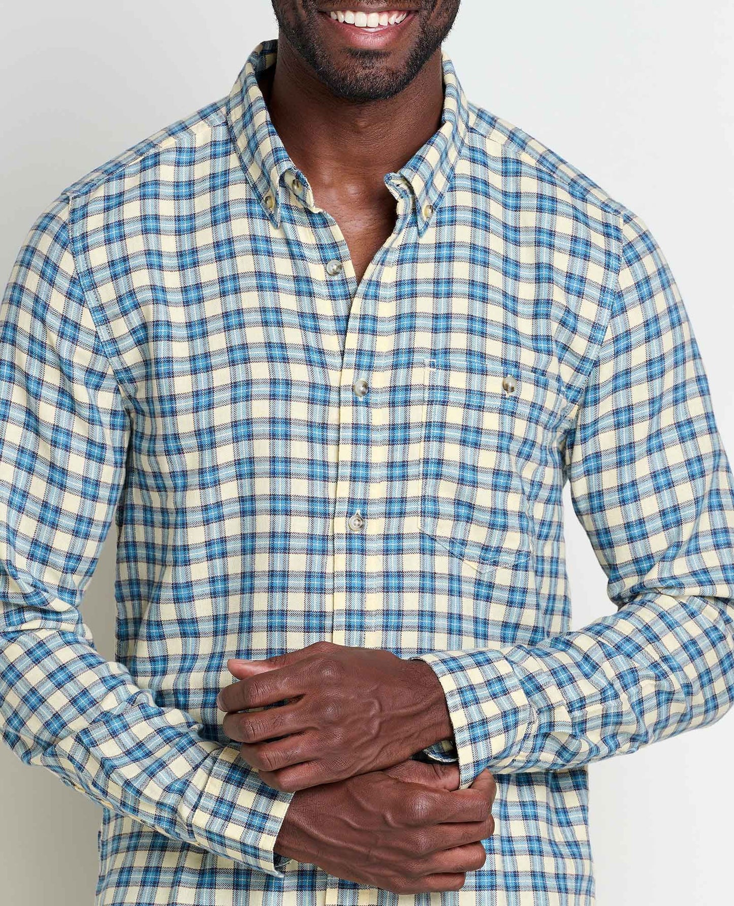 Toad and Co - Airsmyth Long Sleeve Shirt - Black Mid Scale Multi