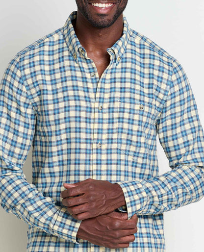 Toad and Co - Airsmyth Long Sleeve Shirt - Black Mid Scale Multi