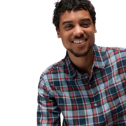 Prana - Los Feliz Flannel Shirt - Glacier Skies