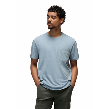 Prana - Everyday Relaxed Pocket Tee - Glacier Skies