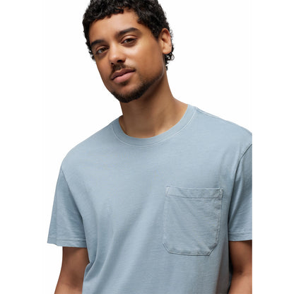 Prana - Everyday Relaxed Pocket Tee - Glacier Skies