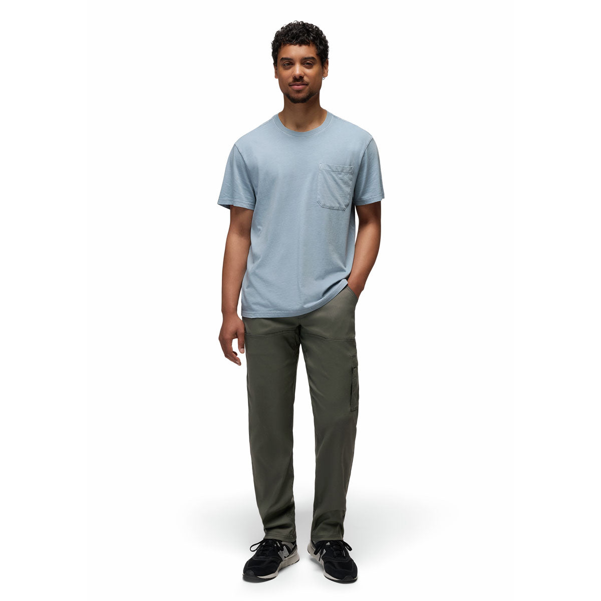 Prana - Everyday Relaxed Pocket Tee - Glacier Skies