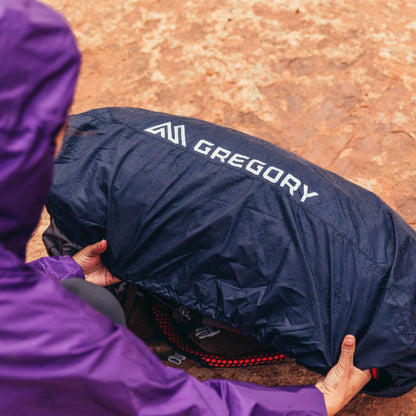 Gregory - Raincover 80L-110L - Obsidian Black