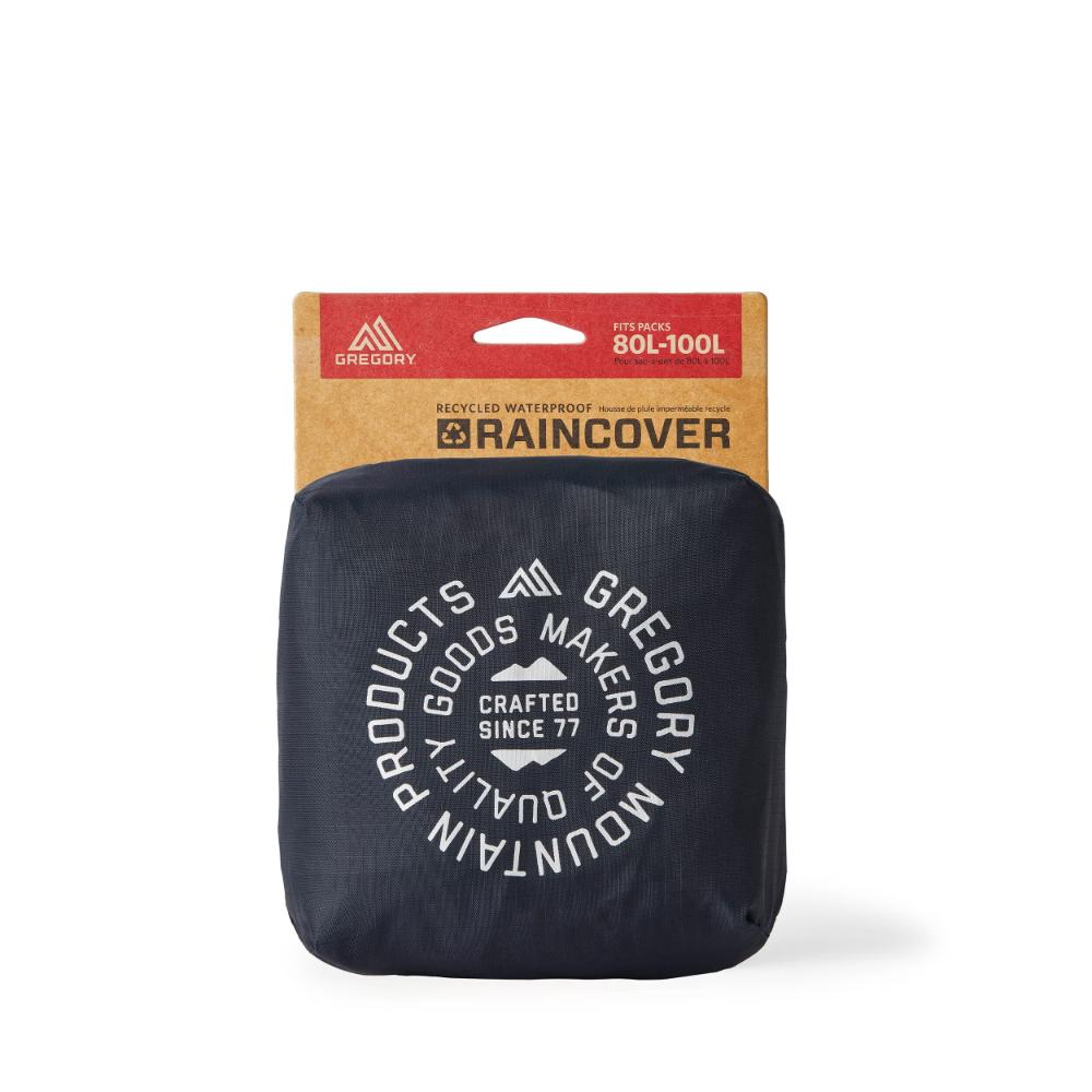 Gregory - Raincover 80L-110L - Obsidian Black