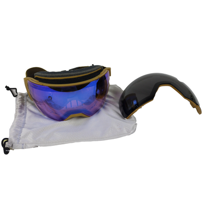 Smith Goggles w/Extra Lens Gold