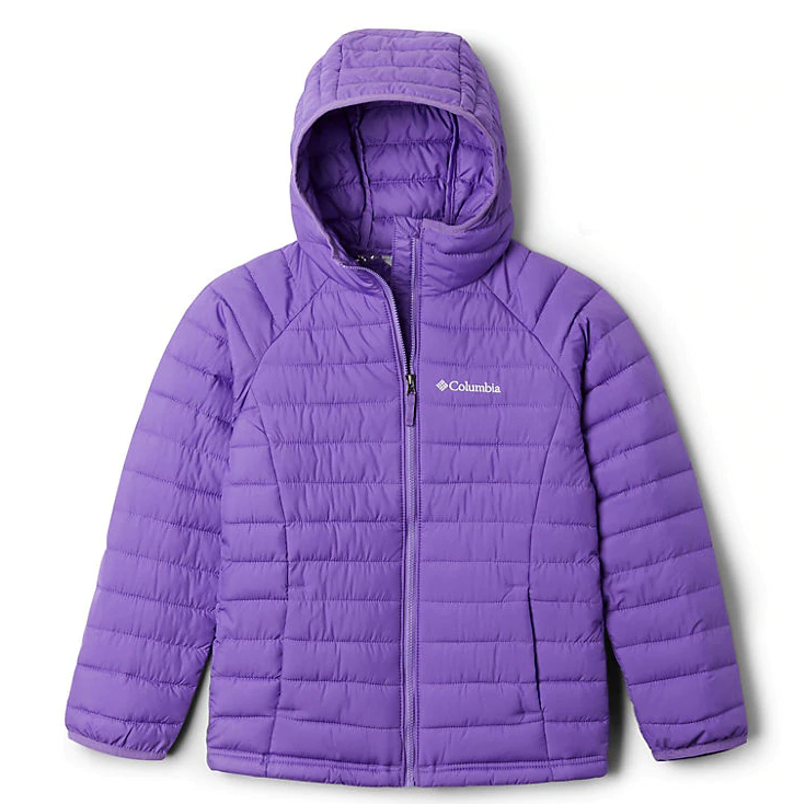 Columbia - Girls Powder Lite Hooded Jacket - Dark Sapphire
