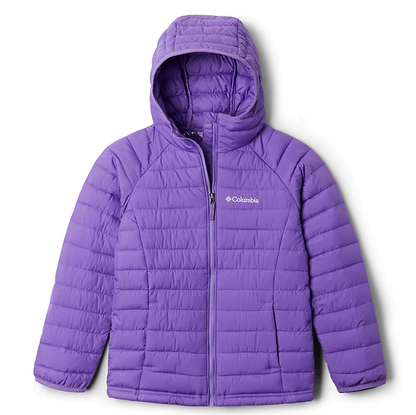 Columbia - Girls Powder Lite Hooded Jacket - Dark Sapphire