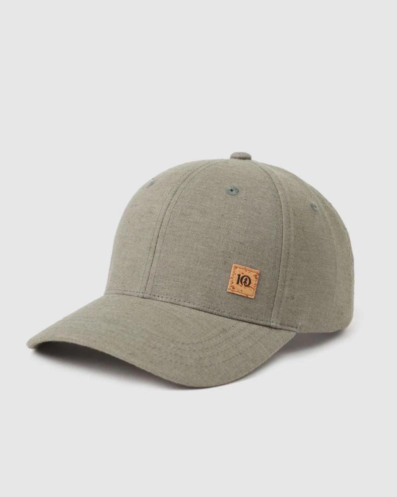 Tentree - Cork Icon Hemp Elevation Hat - Agave Green