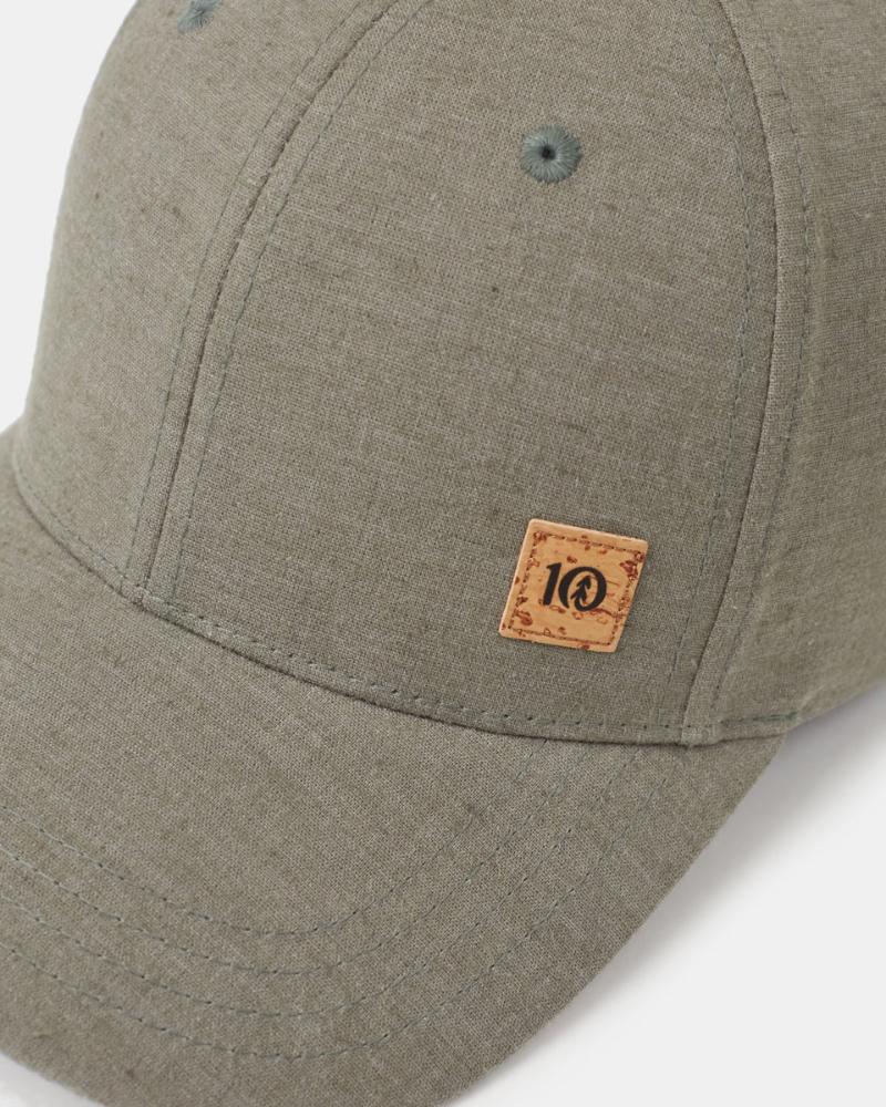 Tentree - Cork Icon Hemp Elevation Hat - Agave Green