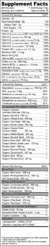 Gnarly Nutrition - Gnarly Performance Greens - Blueberry Acai