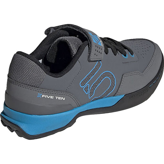 Five Ten - Kestrel Lace Mountain Bike Shoe - Women's - Grey Five/Shock Cyan