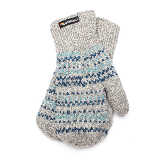 US Sherpa - Yeti Mitten - Unisex - Cloud