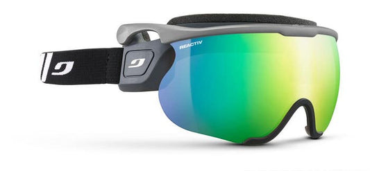 Julbo - Sniper EVO Goggles - Grey/Black; Reactiv 1-3 High Contrast