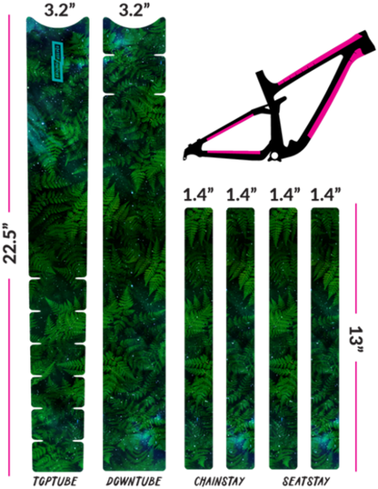 Ground Keeper - Frame Keeper - Space Ferns Gloss