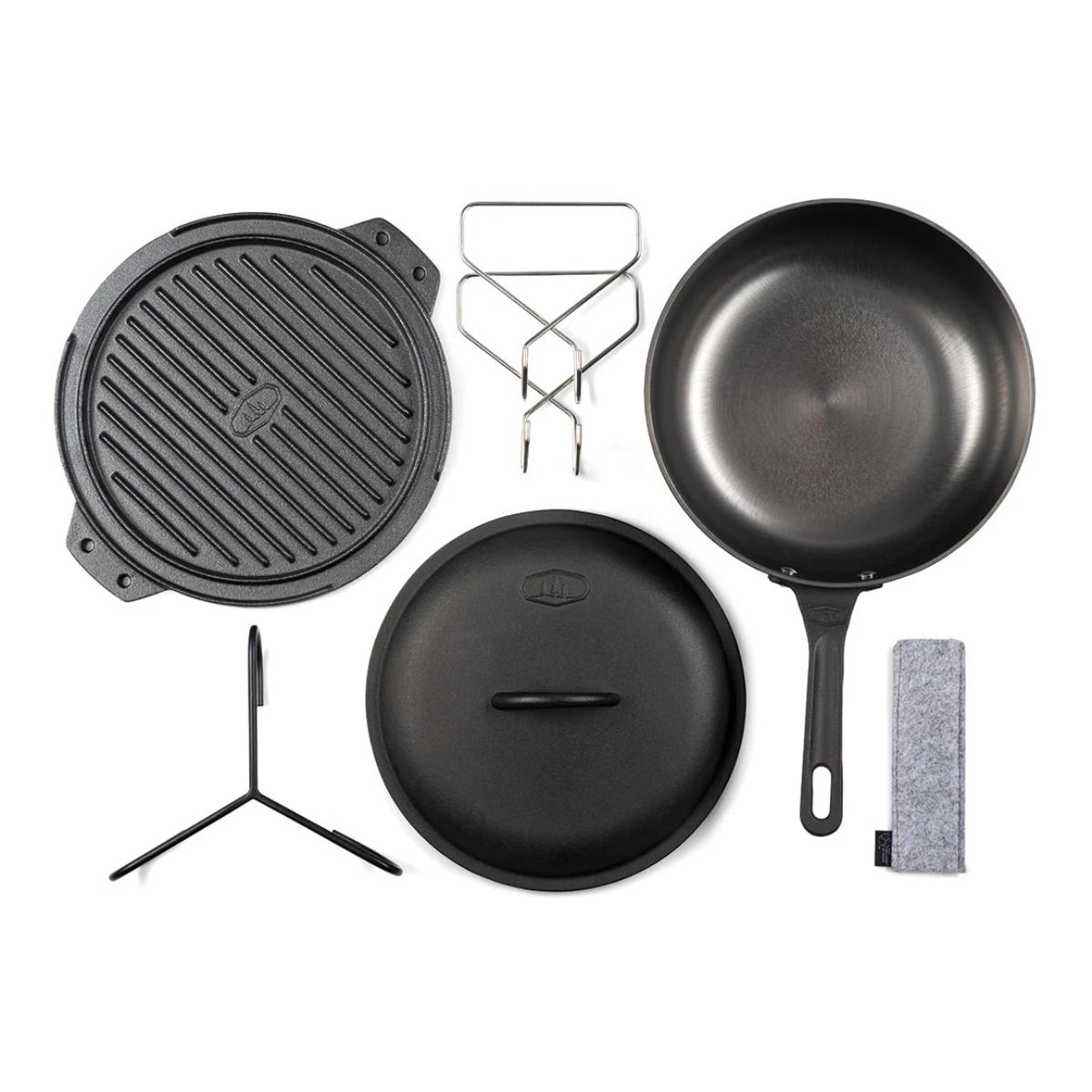 GSI Outdoors - Guidecast 10" Cast Iron Cookset