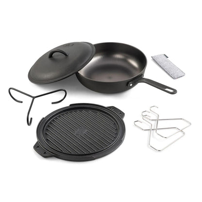 GSI Outdoors - Guidecast 10" Cast Iron Cookset