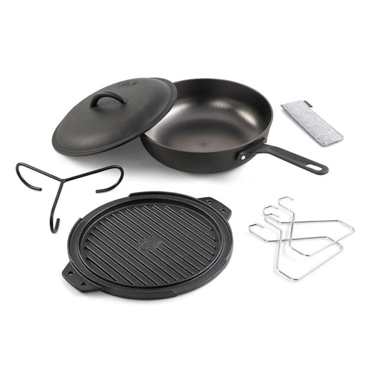 GSI Outdoors - Guidecast 10" Cast Iron Cookset