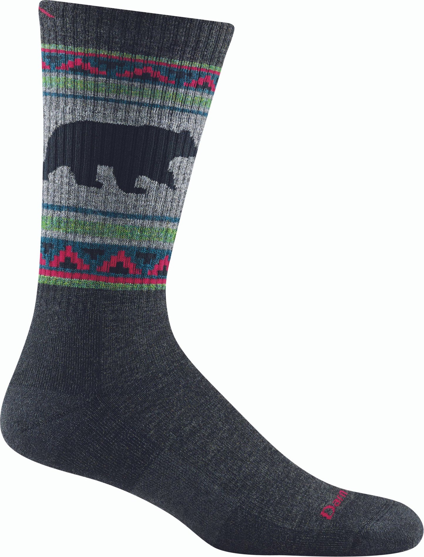 Darn Tough - VanGrizzle Boot Midweight With Cushion - Charcoal