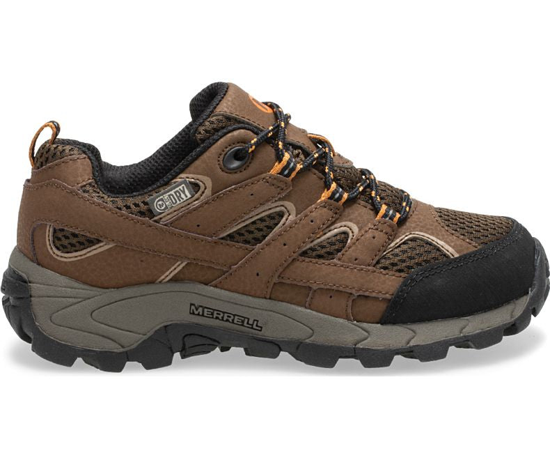 Merrell - Kid's Moab 2 Low Lace WP - Grey/Periwinkle