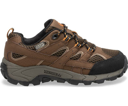 Merrell - Kid's Moab 2 Low Lace WP - Grey/Periwinkle