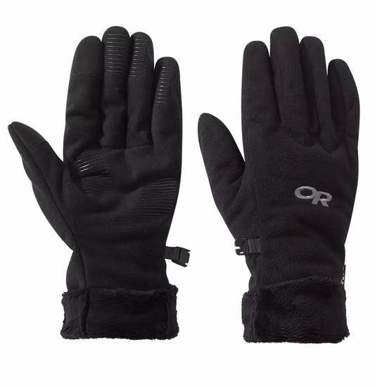 Outdoor Research - Women's Fuzzy Sensor Gloves - Black