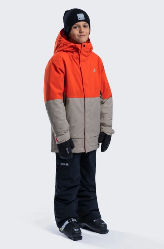 Orage - Boy’s Slope Jacket - Nordic Red