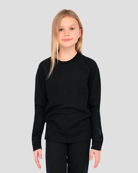 Terramar - Thermapeak Kid's Crew - Black