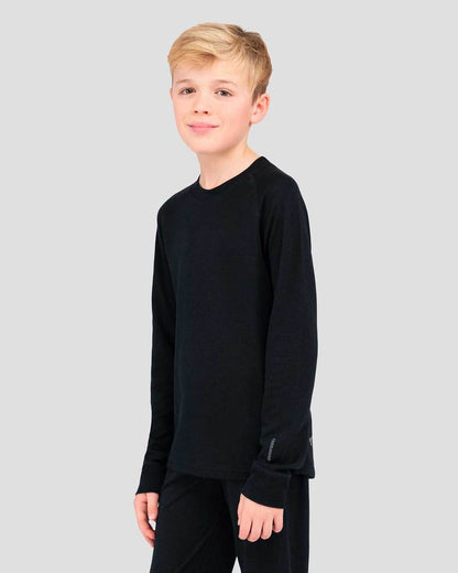Terramar - Thermapeak Kid's Crew - Black