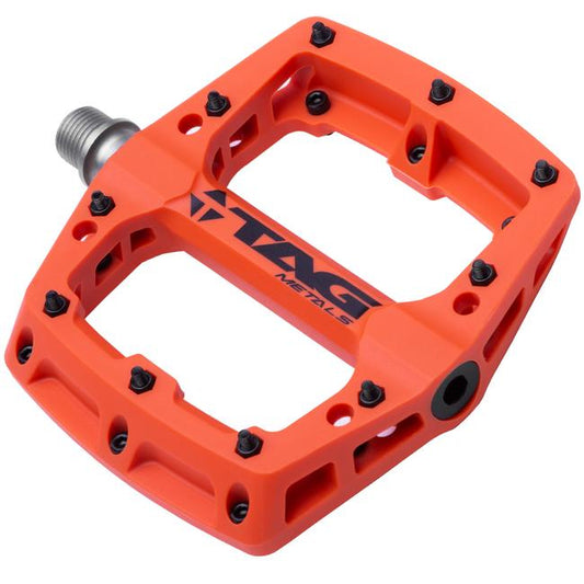 7 Protection - Tag Metals - T3 Pedals - Nylon Orange