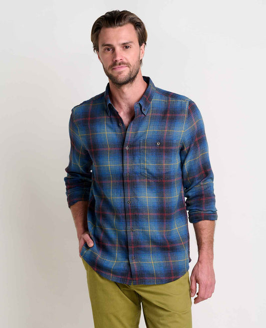 Toad and Co - Airsmyth Long Sleeve Shirt - North Shore Multi Ombre