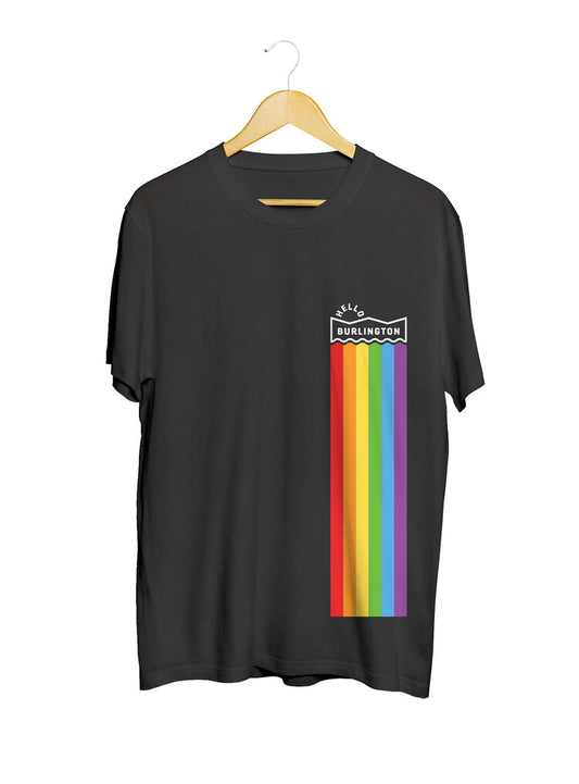 Hello Burlington VT - Hello Burlington VT Pride Tee