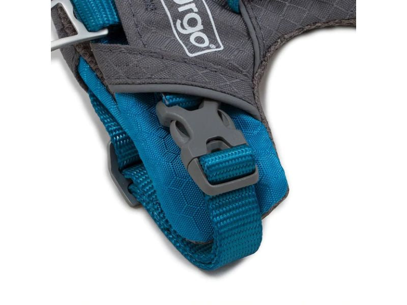 Kurgo - Journey Air Harness - Coastal Blue/Gargoyle Grey