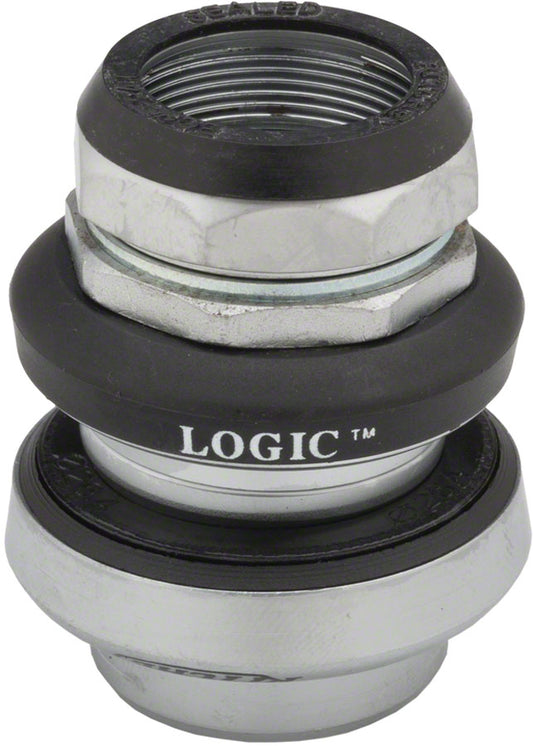 Ritchey - Logic 1" Threaded Headset: EC30/25.4 EC30/26, Silver
