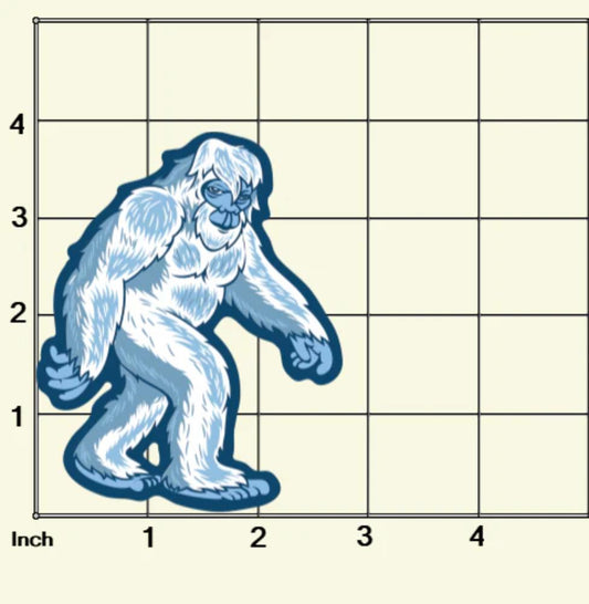 Heart Sticker - Yeti Stroll
