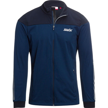 Swix - Mens Cross Jacket - Dark Navy/ Olympian Blue