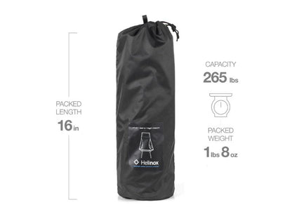 Helinox - Chair Zero High Back - Black