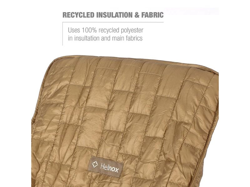 Helinox - High Back Seat Warmer for Chair Two - Coyote Tan/Forest
