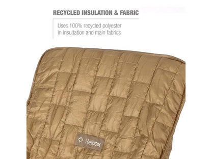 Helinox - High Back Seat Warmer for Chair Two - Coyote Tan/Forest