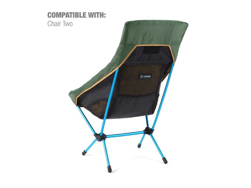 Helinox - High Back Seat Warmer for Chair Two - Coyote Tan/Forest