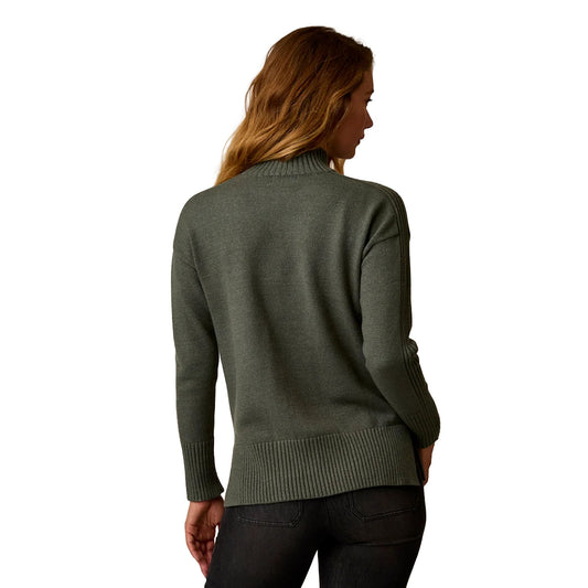 Carve Designs - Woodward Sweater - Hazel Heather